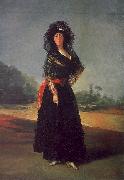 Francisco de Goya Portrait of the Duchess of Alba oil painting artist